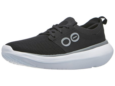 Oofos OOmy Stride\Mens Recovery Shoes\White/Black