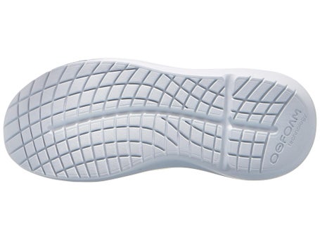 Oofos OOmy Stride\Mens Recovery Shoes\White/Black