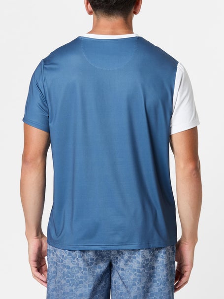 Original Penguin Mens Performance Block Tennis Top
