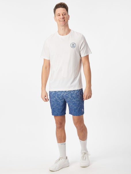 Original Penguin Mens Performance Tennis Print Short