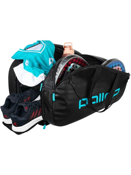 Pallap Padel Racket Bag 2.0 Black/Cyan Blue