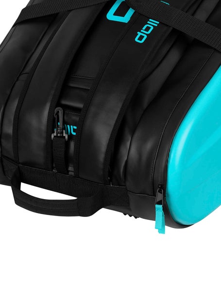 Pallap Padel Racket Bag 2.0 Black/Cyan Blue