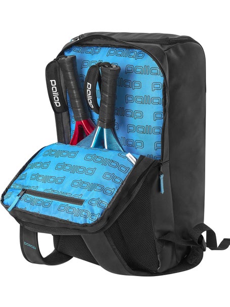 Pallap Travel Technical Padel Backpack Black/Cyan Blue