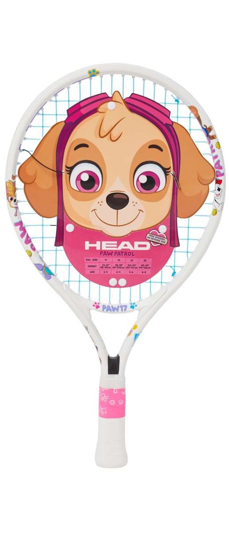 HEAD Paw 17" Kinder Tennisschläger (Weiß)