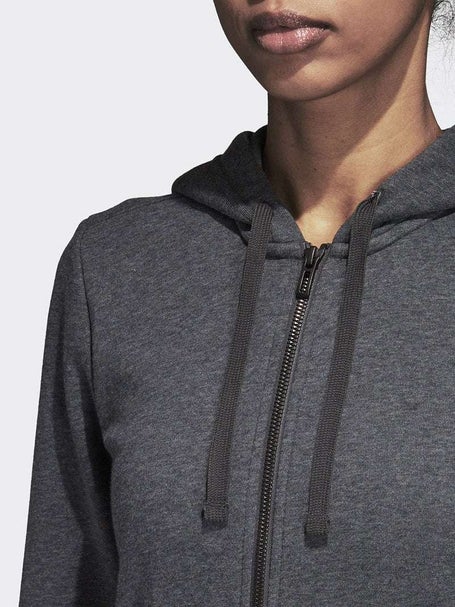 adidas Womens Essential Line Full Zip Hoodie