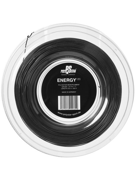 Polystar Energy 1.20 String Black Reel - 200m