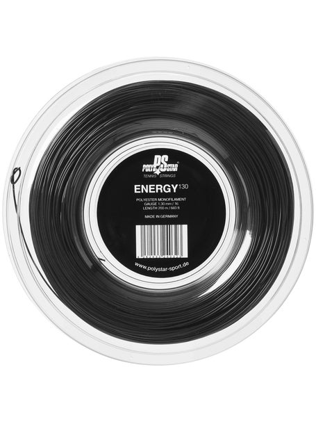 Polystar Energy 1.30 String Black Reel - 200m