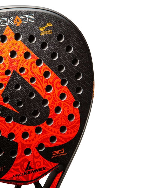 Pro Kennex Kinetic Black Ace Red Padel Racket