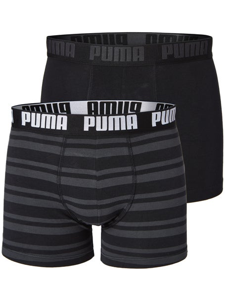 Puma Mens 2-Pack NOOS Heritage Stripe Boxer