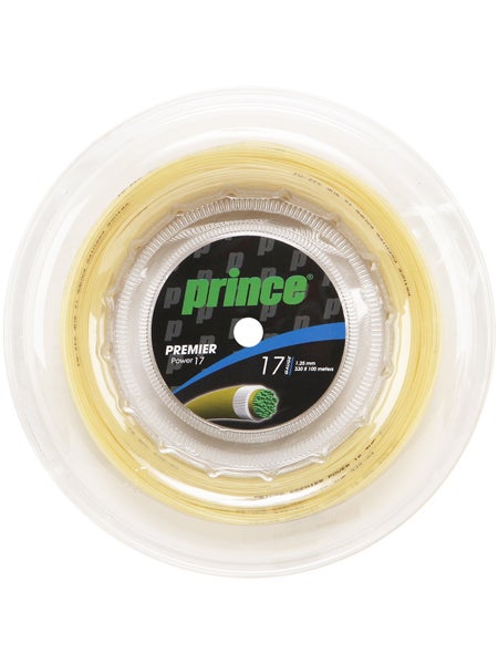 Prince Premier Power 17/1.25 Natural String Reel - 100m