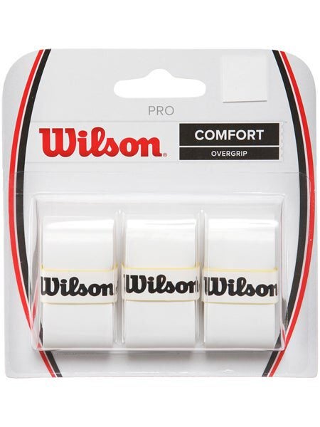 Wilson Pro Overgrip 3 Pack White