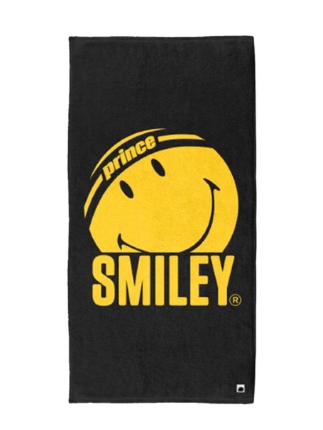 Prince x Smiley Medium Towel Black/Yellow