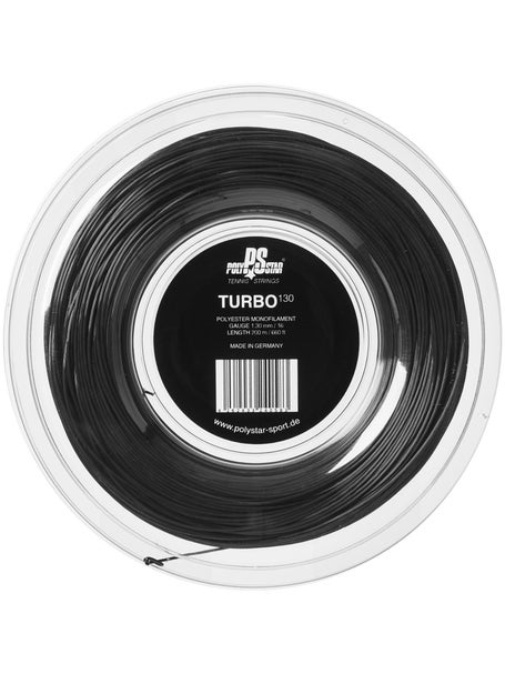 Polystar Turbo 1.30 String Black Reel - 200m