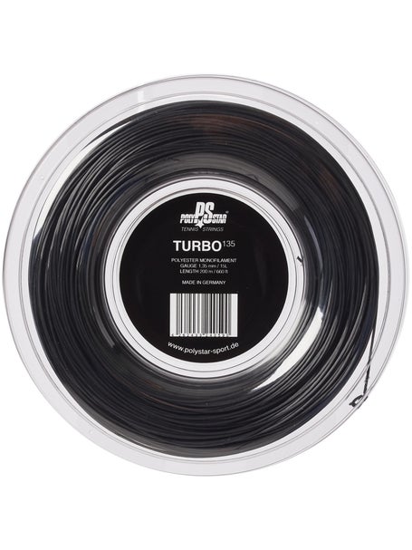 Polystar Turbo 1.35 String Black Reel - 200m