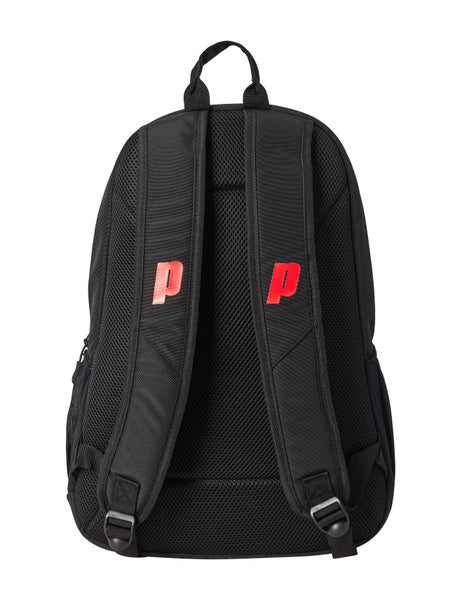 Prince Tour Challenger Backpack Black/Poppy Red Bag