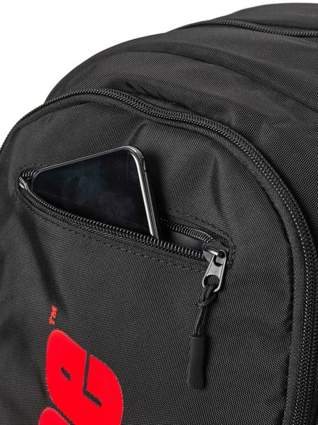 Prince Tour Challenger Backpack Black/Poppy Red Bag