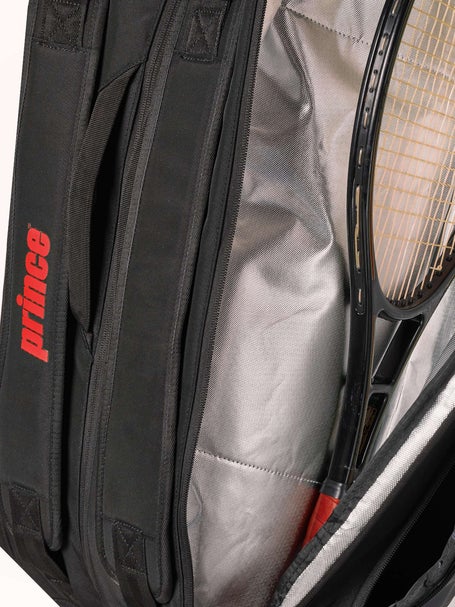 Prince Tour Comp 3 Black/Poppy Red Bag