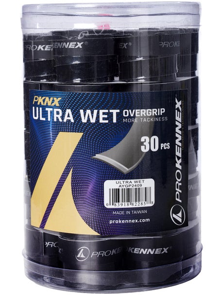 ProKennex Ultra Wet Overgrip Black 30 pack