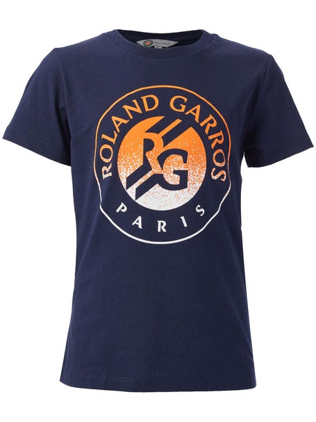 T Shirt Roland Garros Big Logo Bambino
