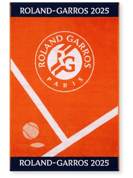 Toalla oficial Roland Garros 2025 Tierra Batida