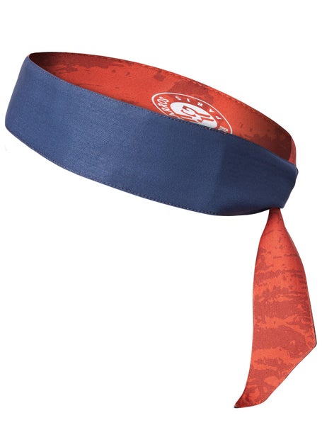 Roland Garros Performance Headband Navy/Red