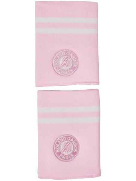 Roland Garros Doublewide Wristband Pink