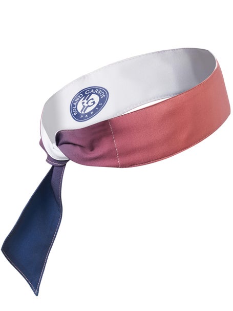 Roland Garros Performance Headband White/Pink
