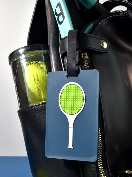 Racquet Inc Tennis Bag Tag Black