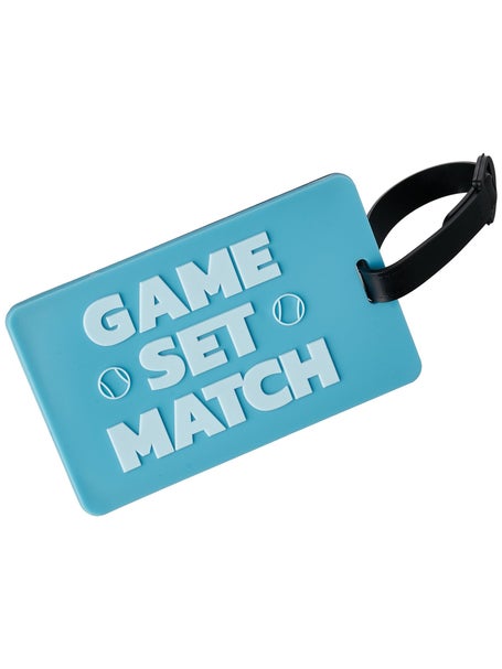 Racquet Inc Tennis Taschenanhänger Game Set Match