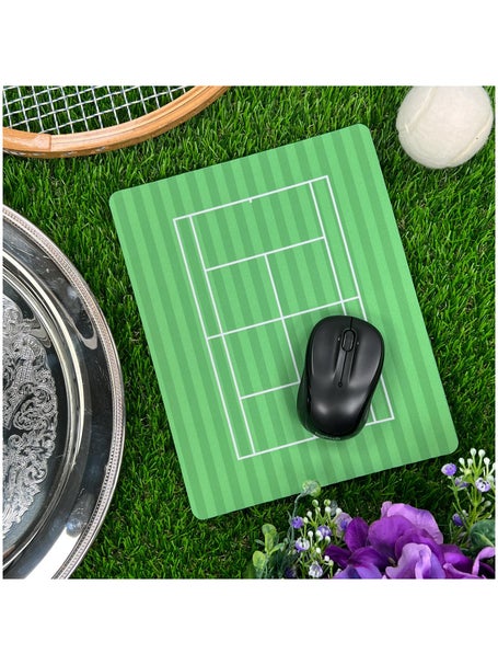 Racquet Inc Tennis Court Mousepad Green Grass