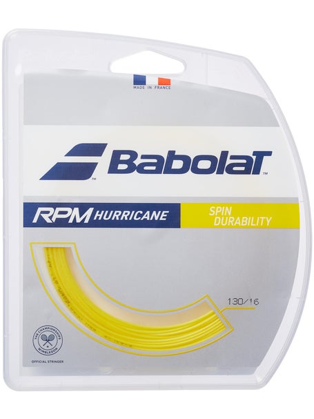 Babolat RPM Hurricane 1.30/16 Yellow String Set