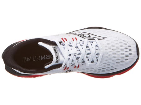 Saucony Kinvara 16 Men's Shoes White/Red Tennis Warehouse Europe