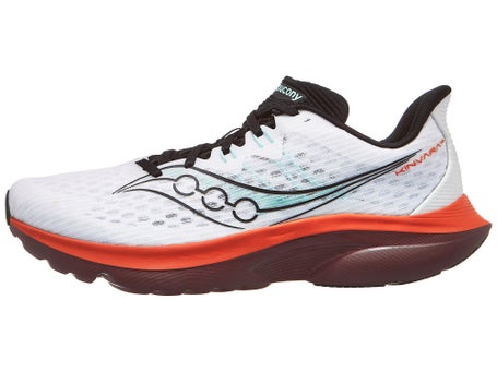 Saucony Kinvara 16\Mens Shoes\White/Crimson