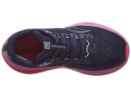 Saucony Endorphin Trainer\Womens Shoes\Navy/Fuchsia