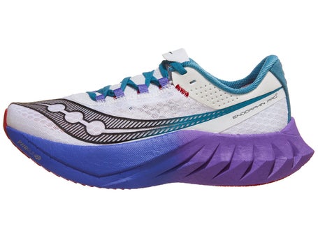 Scarpe Saucony Endorphin Pro 4 White Shadow Donna