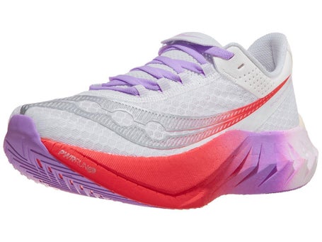 Saucony Endorphin Pro 4\Womens Shoes\White/Crocus