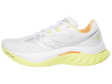 Saucony Endorphin Speed 4\Womens Shoes\White/Sunny