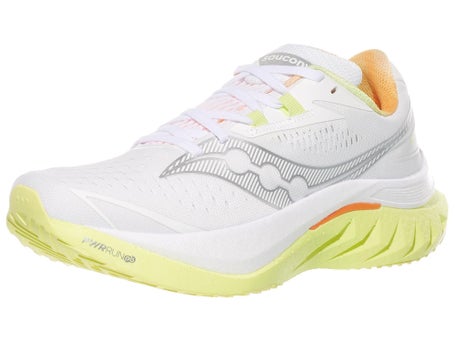 Saucony Endorphin Speed 4\Womens Shoes\White/Sunny