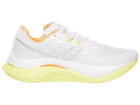 Saucony Endorphin Speed 4\Womens Shoes\White/Sunny