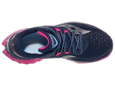 Saucony Endorphin Speed 4\Womens Shoes\Navy/Fuchsia