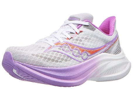 Saucony Endorphin Speed 5\Womens Shoes\White/Crocus