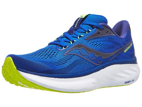 Saucony Ride 18\Mens Shoes\Lapis/Citron