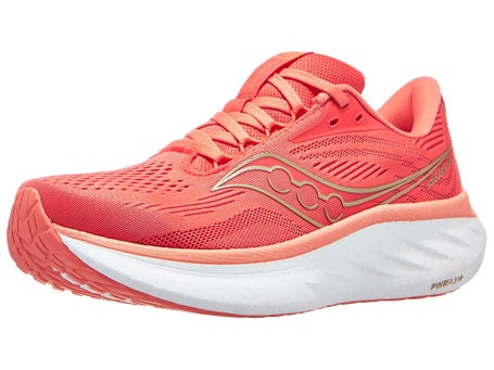 Saucony Ride 18\Womens Shoes\Coral/Salmon