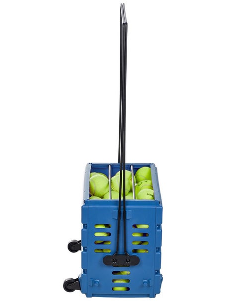 Tourna Ballport 80 Deluxe Ball Hopper Blue w/ Wheels