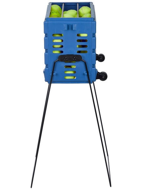 Tourna Ballport 80 Deluxe Ball Hopper Blue w/ Wheels