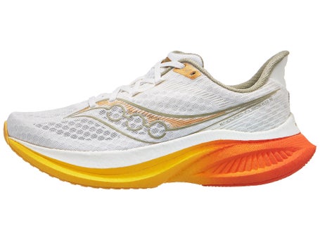 Saucony Endorphin Speed 5\Mens Shoes\Ivory/Fire