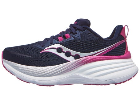 Chaussures Femme Saucony Hurricane 24 Navy Fuchsia