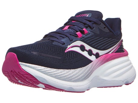 Saucony Hurricane 24\Womens Shoes\Navy/Fuchsia