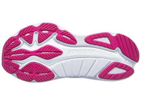 Saucony Hurricane 24\Womens Shoes\Navy/Fuchsia