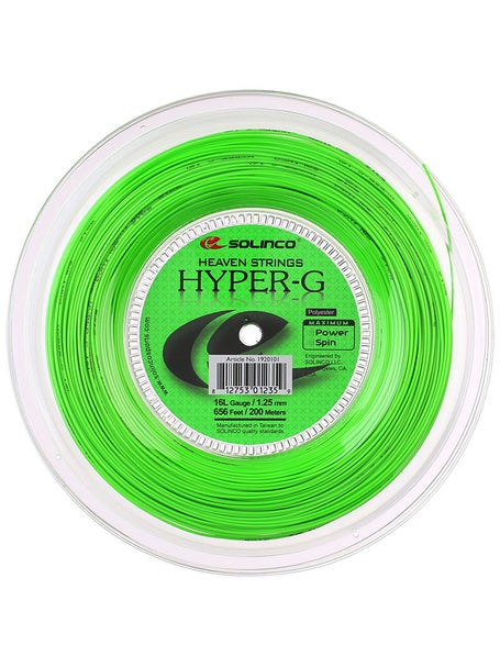 Solinco Hyper-G 1.25/16L String Reel - 200m